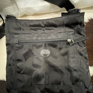 Coach Signature Black Crossbody Bag